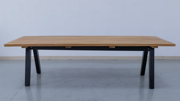 Slab Dining Table Side view