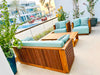 Slatted Teak Set Customer Home