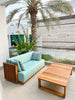 Slatted Teak Set Customer Home