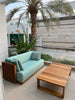 Slatted Teak Set Customer Home