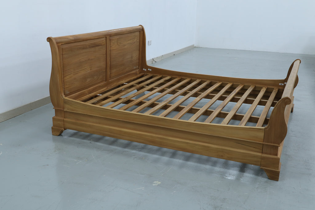 Sleigh Bed Side view 11