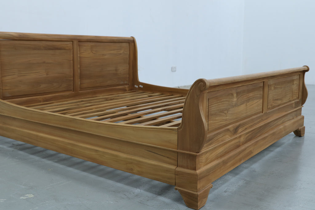Sleigh Bed Side view 13