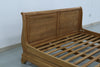Sleigh Bed Side view 14