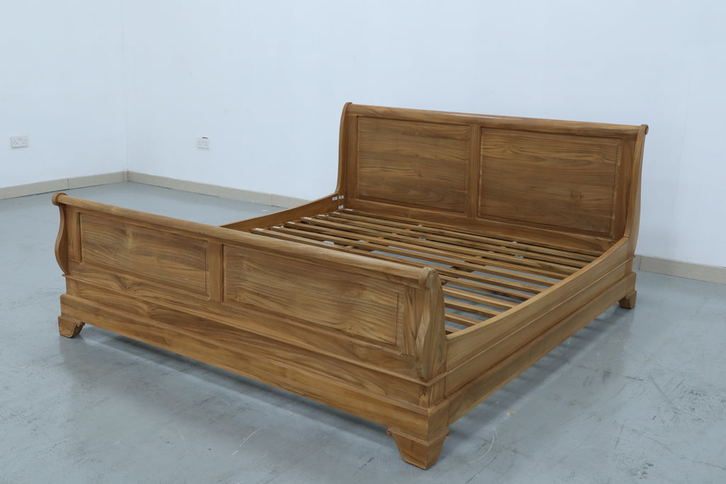 Sleigh Bed Side view 2