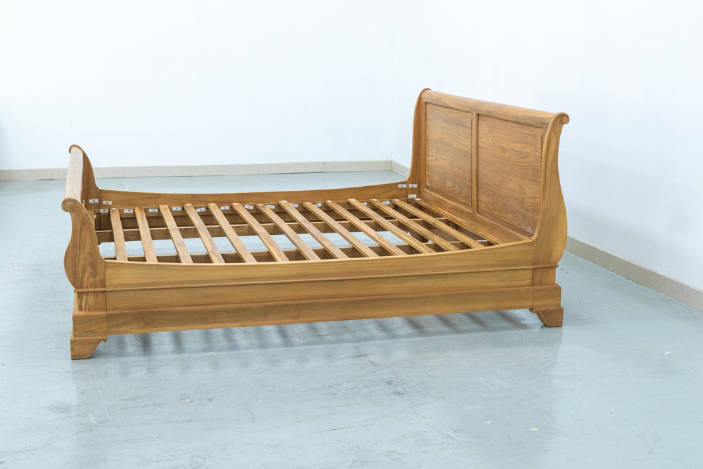 Sleigh Bed Side view 3