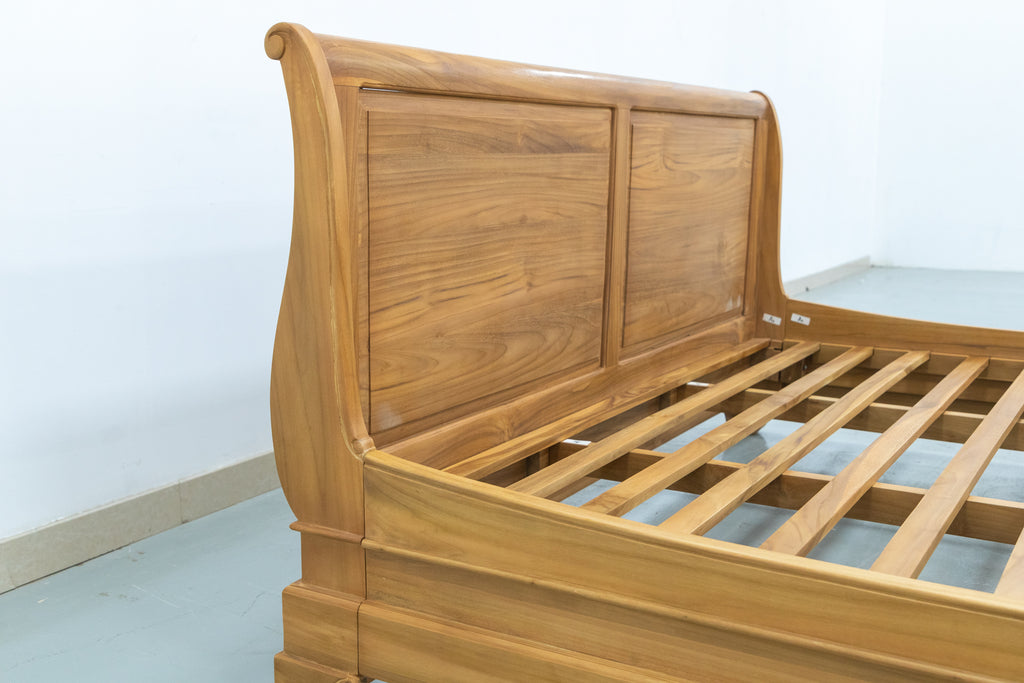 Sleigh Bed Side view 6
