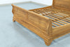 Sleigh Bed Side view 7