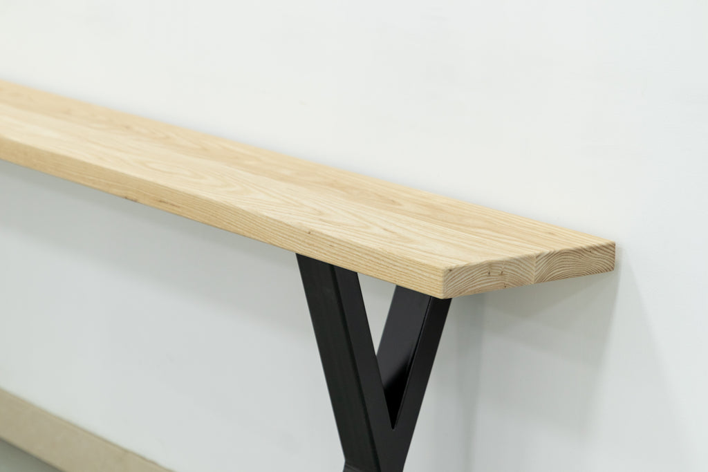 Sofia Long Console Table Top Detail Texture View 1