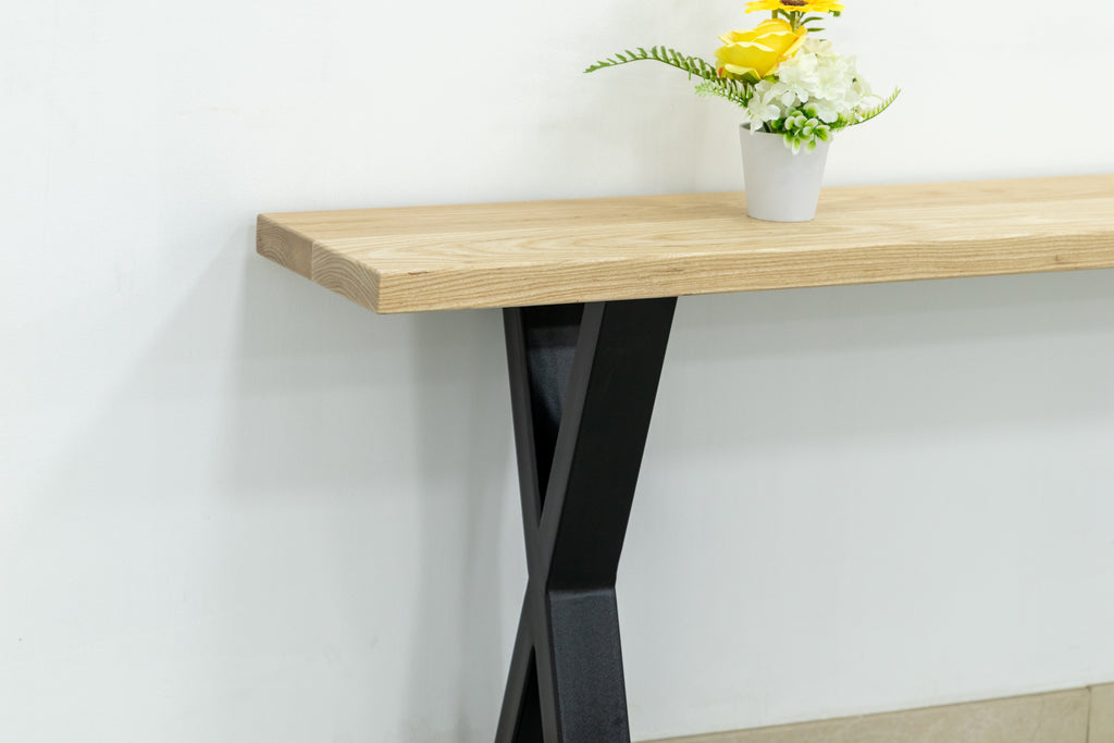 Sofia Long Console Table Top Detail Texture View 2