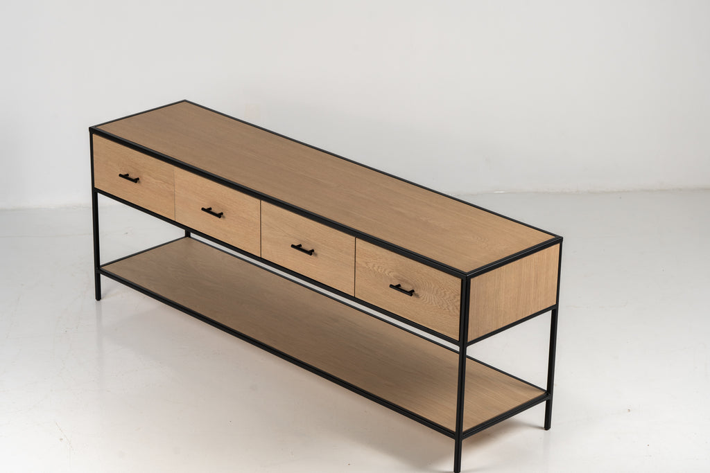 Soho Drawer Console Isometric View 1