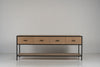 Soho Drawer Console Table Front Perspective View 1