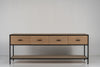 Soho Drawer Console Table Front Perspective View 3