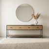 Soho Drawer Console Table Indoor Perspective View 1