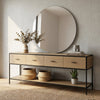 Soho Drawer Console Table Indoor Perspective View 4