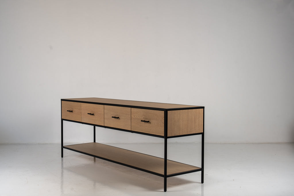 Soho Drawer Console Table Perspective View 2