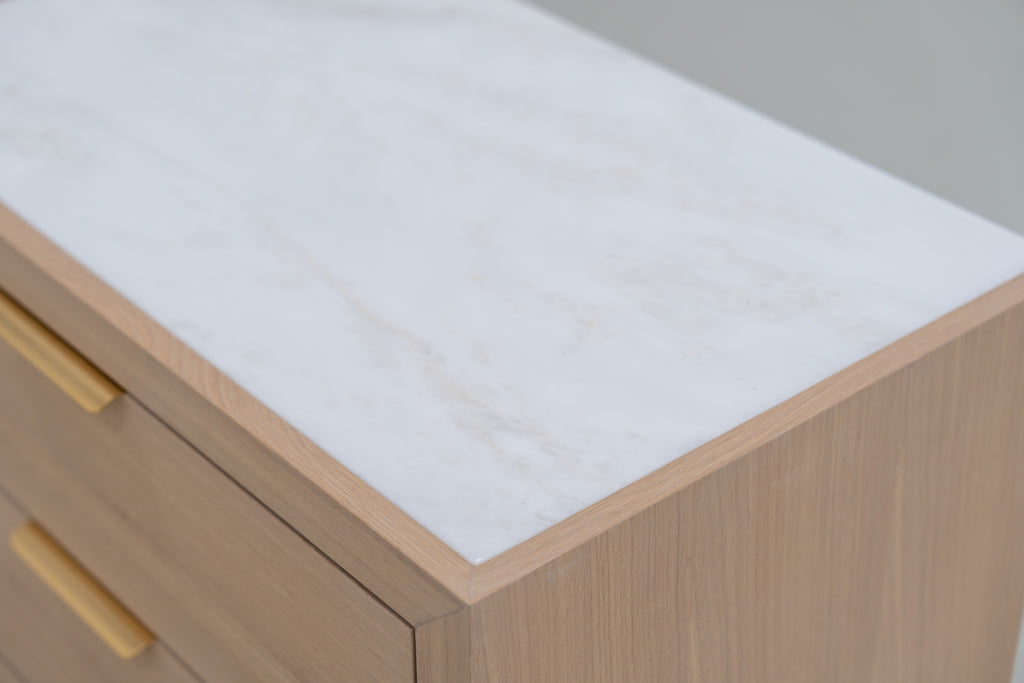 Solace Bedside Cabinet Detailed Top Texture View 3