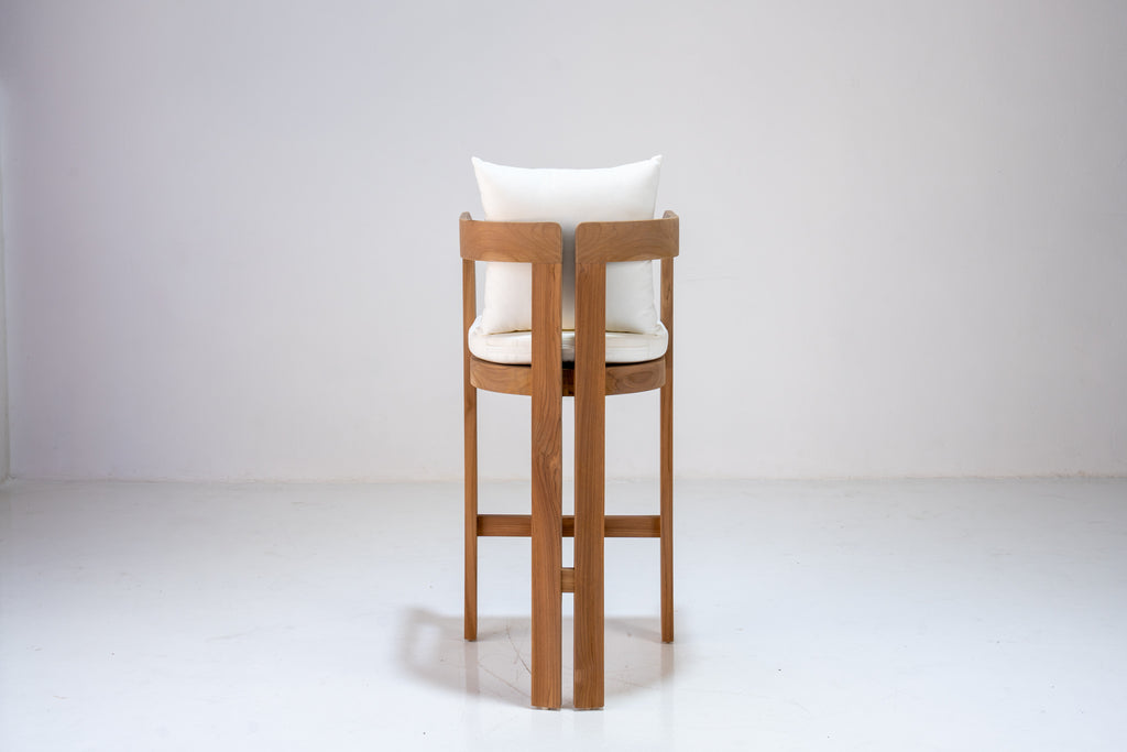 Solano Bar Chair Rear View 1