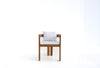 Solano Teak Dining Chair Front view 2