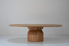 Sole Teak Dining Table Front View 2