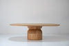 Sole Teak Dining Table Front View 5