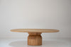Sole Teak Dining Table Front View 7