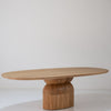 Sole Teak Dining Table Perspective View 3