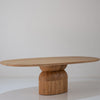 Sole Teak Dining Table Perspective View 4