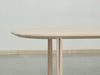 Soleil Oval Dining Table Detailed Top Texture View 2