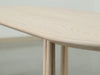 Soleil Oval Dining Table Detailed Top Texture View 3