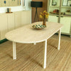 Soleil Oval Dining Table Indoor Perspective View 1
