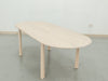 Soleil Oval Dining Table Perspective View 2