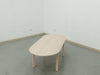 Soleil Oval Dining Table Perspective View 4