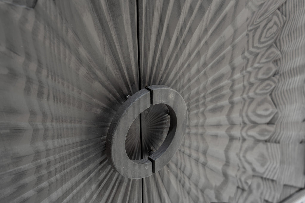 Solstice Ebony Cabinet Detailed Texture View 1