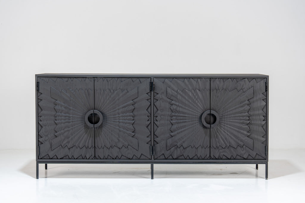 Solstice Ebony Cabinet Front View 3
