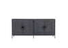 Solstice Ebony Cabinet Front View 4