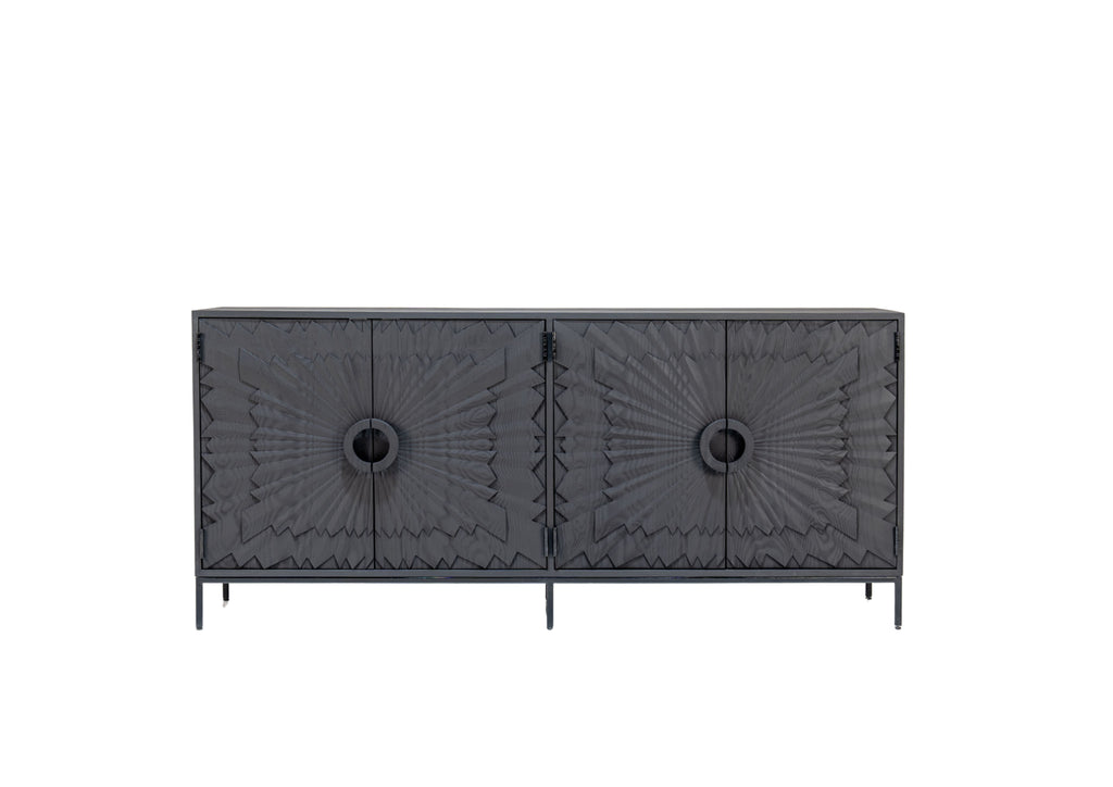 Solstice Ebony Cabinet Front View 4