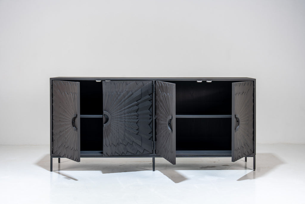 Solstice Ebony Cabinet Front View 5