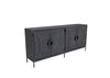 Solstice Ebony Cabinet Perspective View 4