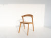 Soma Teak Dining Chair Perspective View 2