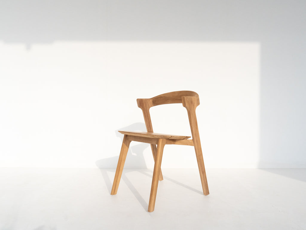 Soma Teak Dining Chair Perspective View 3