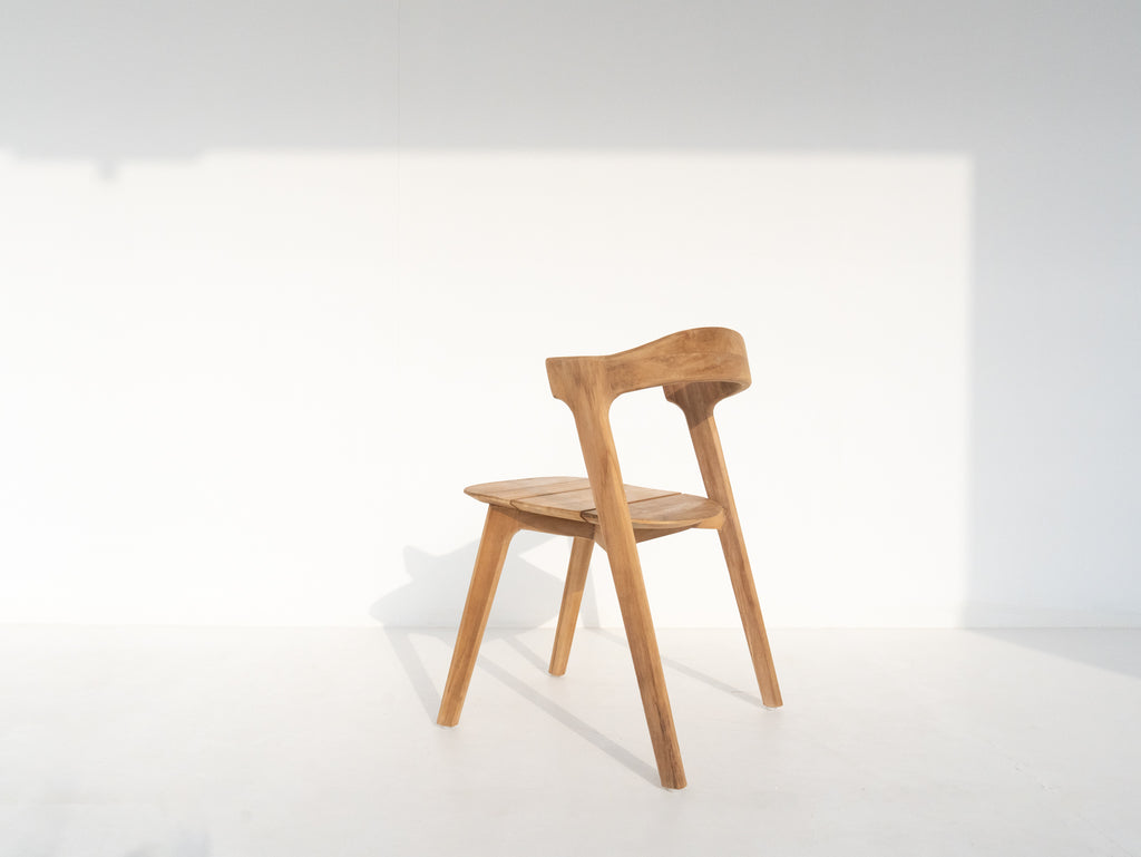 Soma Teak Dining Chair Rear View 2