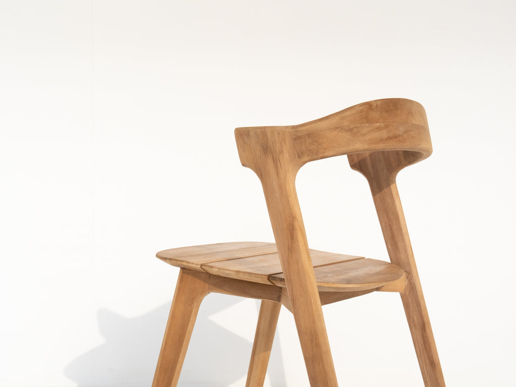 Soma Teak Dining Chair Rear View 3