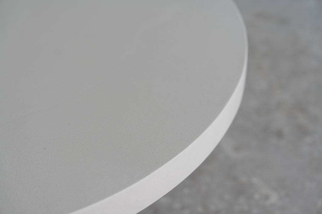 Soothe Oval Micro Cement Coffee Table Perspective View 4