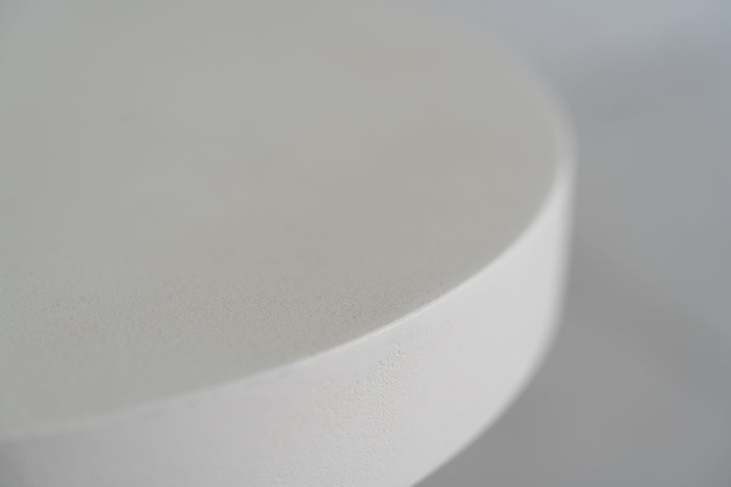 Soothe Oval Micro Cement Coffee Table Perspective View 5