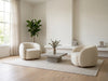 Sora Bouclé Lounge Chair Indoor View 3