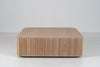 Soren Oak Coffee Table Front View 2