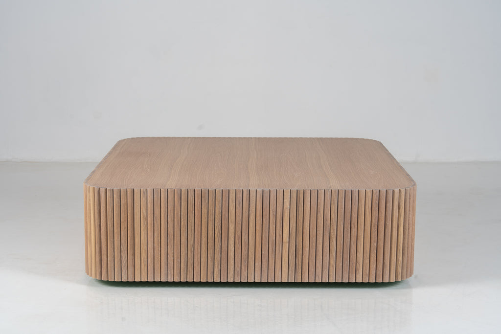 Soren Oak Coffee Table Front View 2