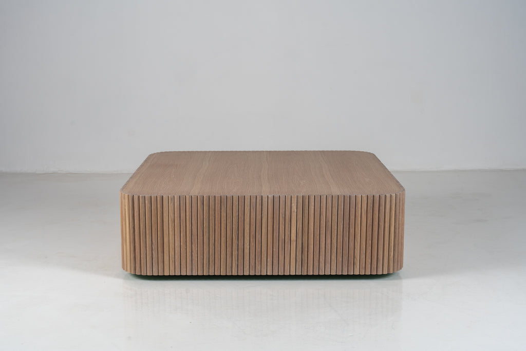 Soren Oak Coffee Table Front View 5