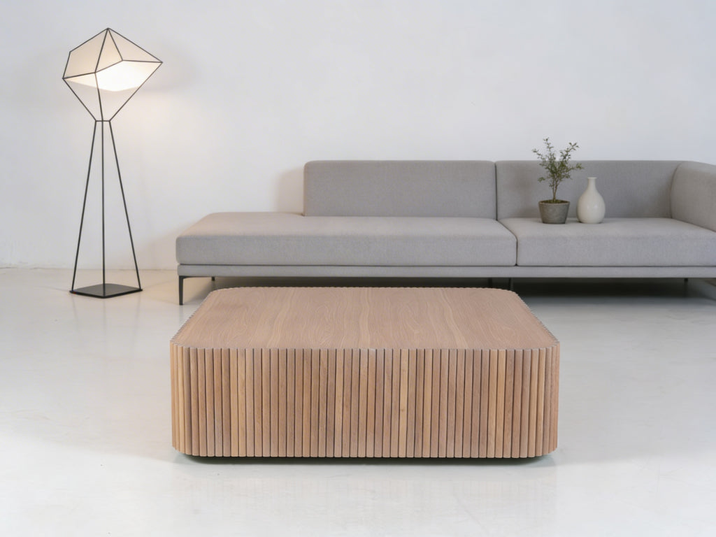 Soren Oak Coffee Table Indoor View 1