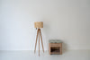 Sorrento Marble & Oak Nightstand – Cipollino Green Perspective View 12